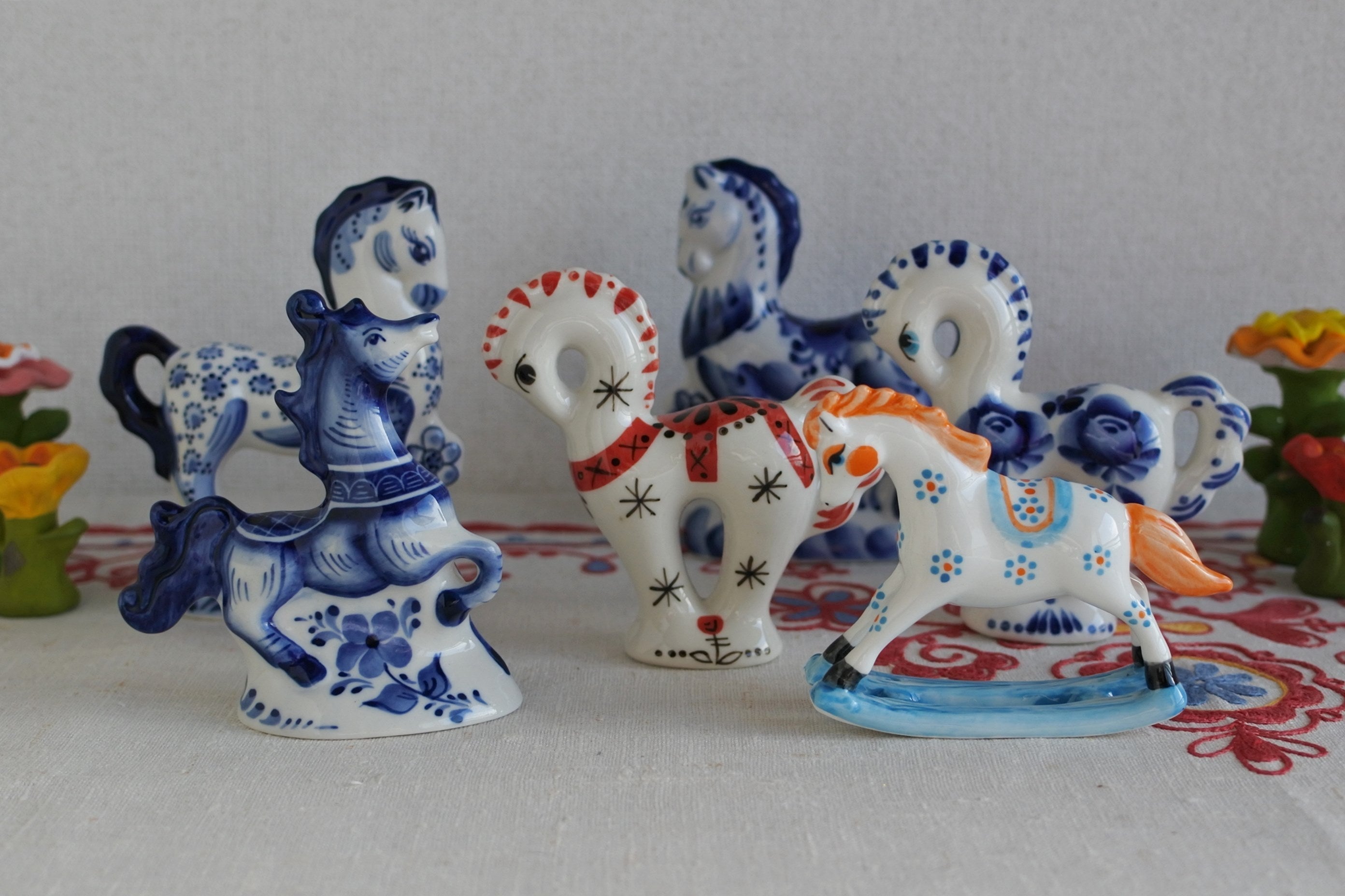 2026年干支午 馬 ロシア民芸品 ロシア雑貨いりえのほとり – ロシア雑貨