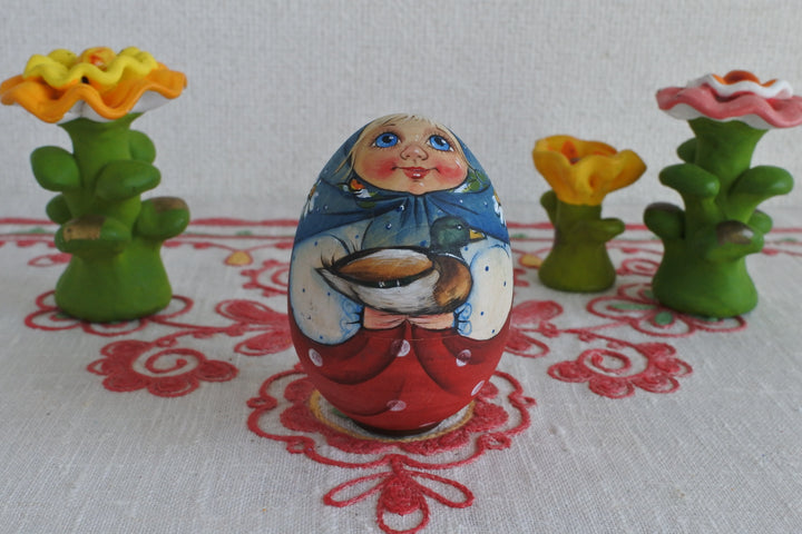オレーシャ・スクリディナの復活祭の卵　カモ