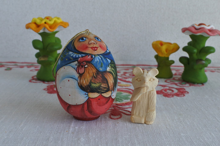 オレーシャ・スクリディナの復活祭の卵　おんどりとクマ