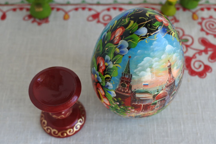復活祭の卵　ロシアの春　モスクワ