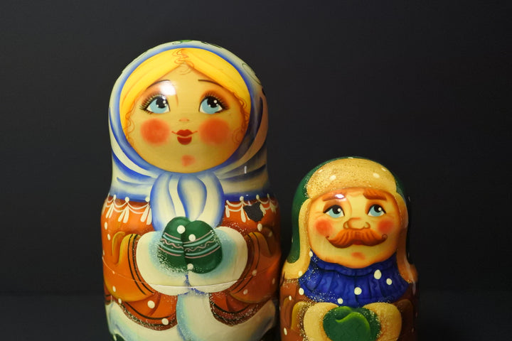 マトリョーシカ 雪の日 5P