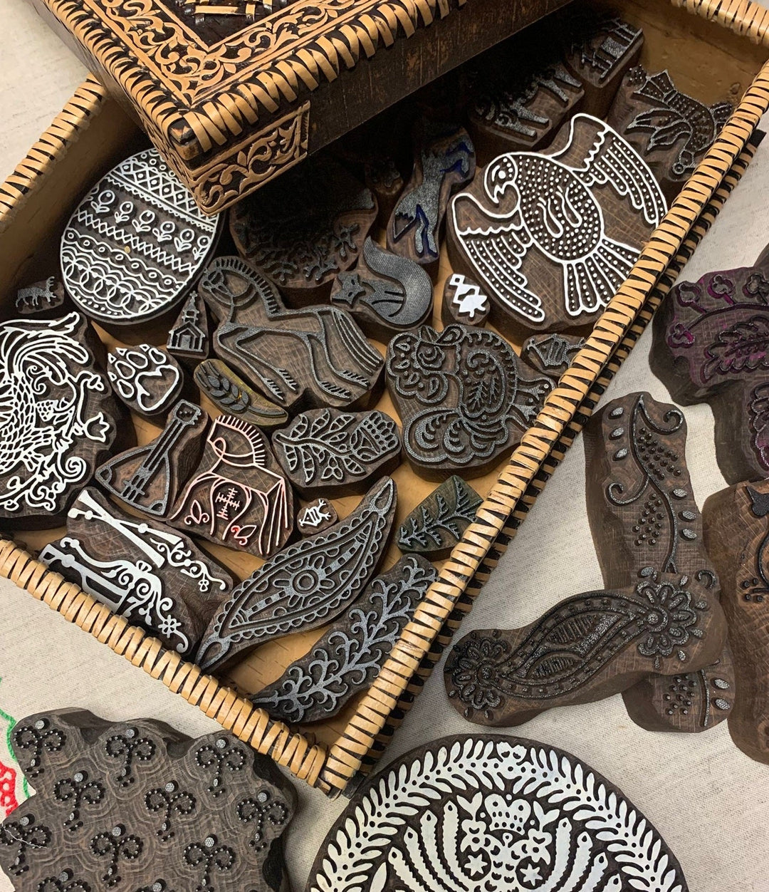 イベントのご案内　3月1日（日）北野メディウム邸でロシア木版プリント