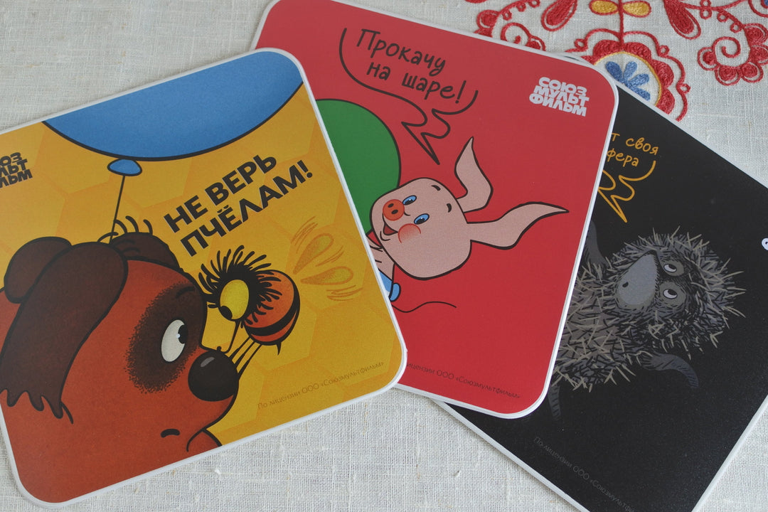 マウスパッド　ソビエト時代のアニメ