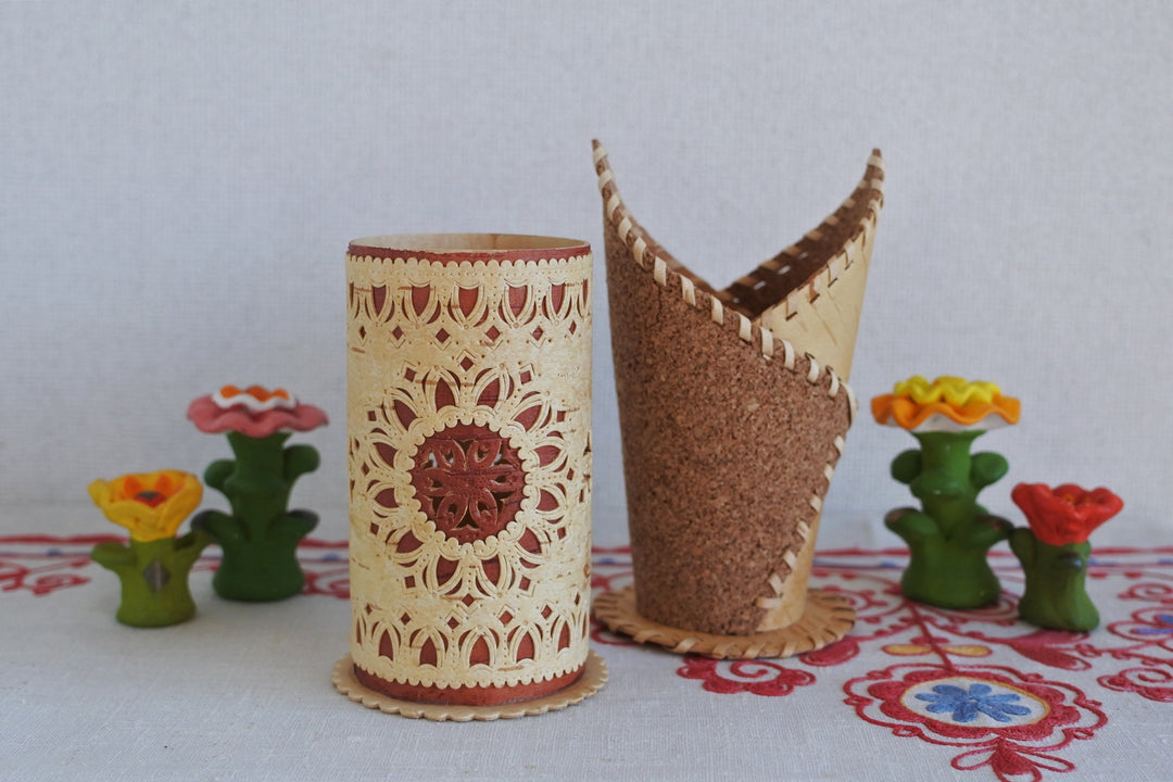 収納上手な白樺樹皮