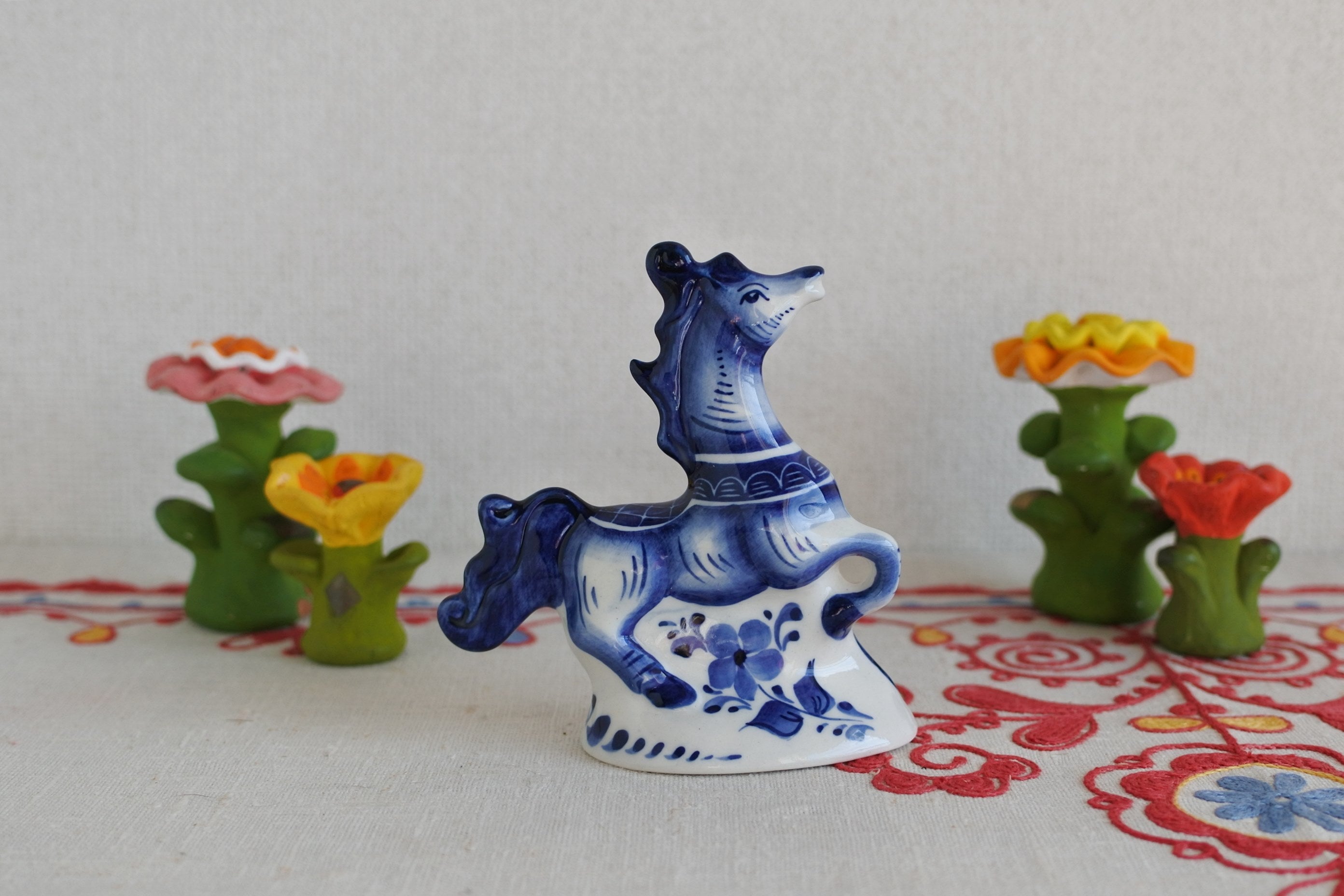 2026年 午年 馬 ロシア民芸品 干支もの 縁起もの ロシア雑貨いりえの