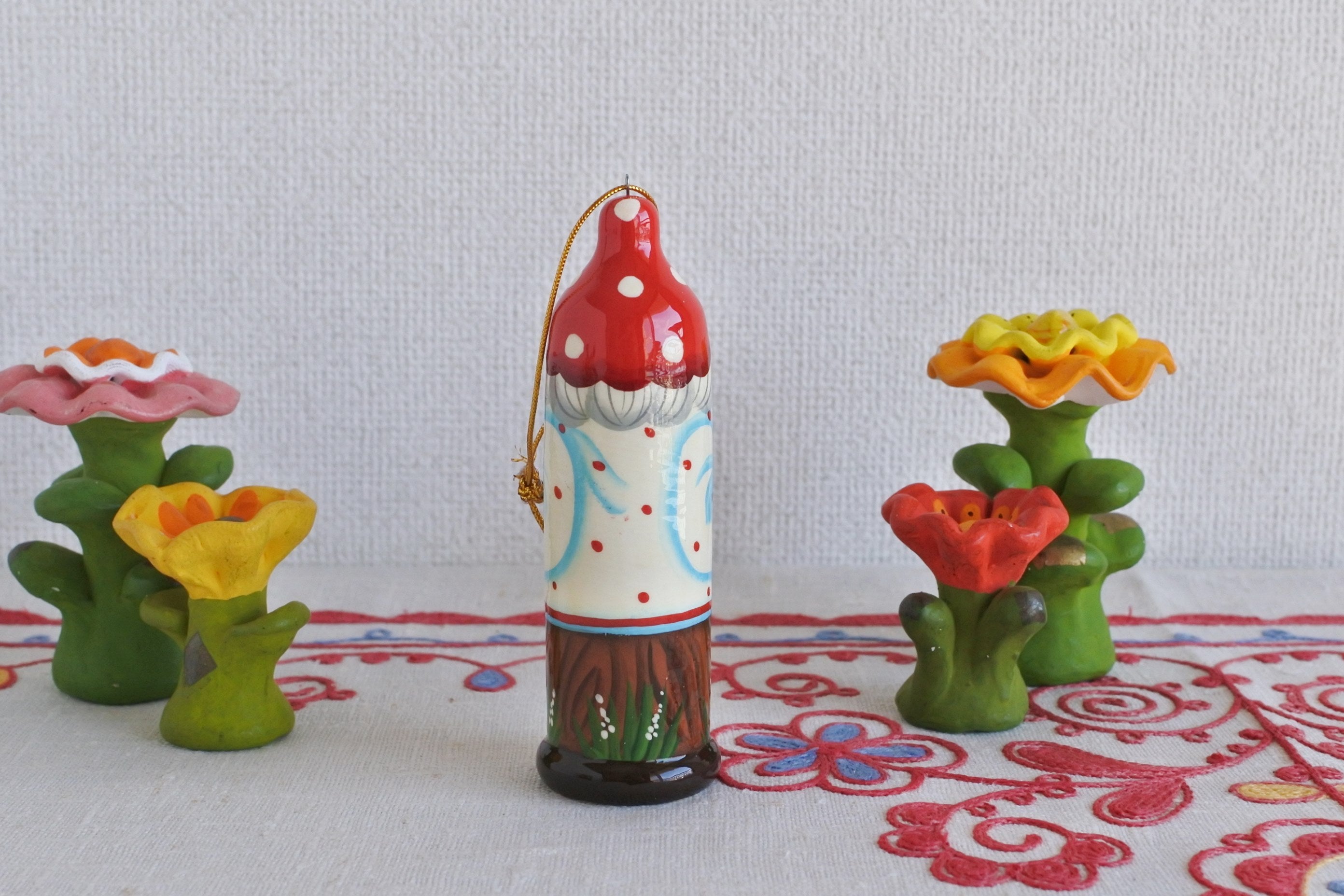 ロシア民芸品 木の人形 マトリョーシカ 動物 ハンドメイド ロシア雑貨