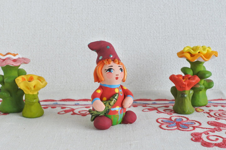 コブロフのクレイドール 魔除けの笛　ロシア民話カマスの言いつけ
