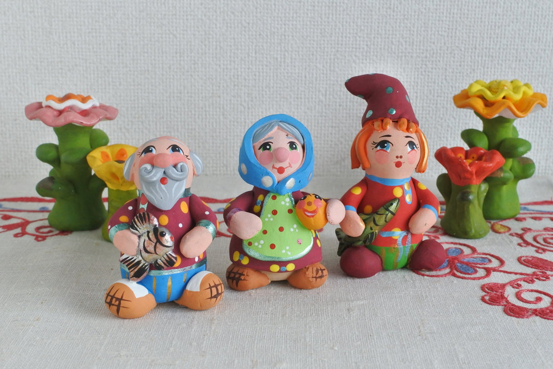 コブロフのクレイドール 魔除けの笛　ロシア民話カマスの言いつけ