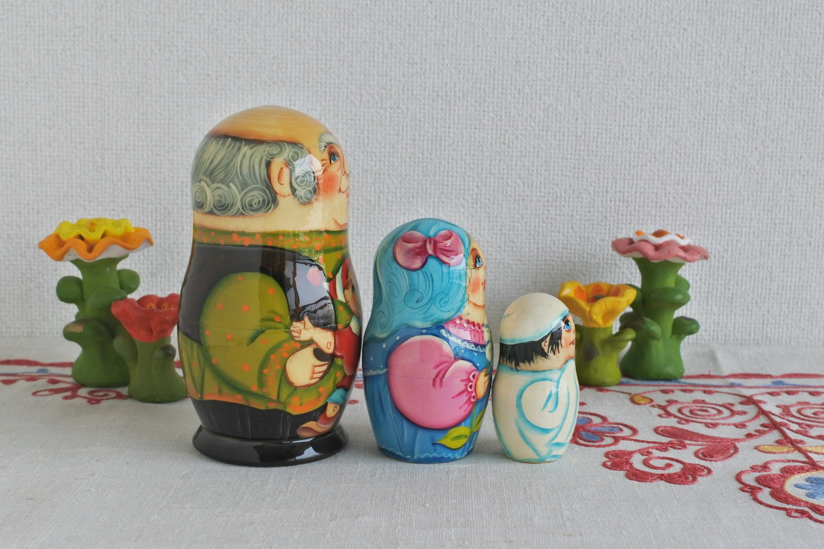 マトリョーシカ ロシアの入れ子人形 ロシア民芸品 ロシア雑貨いりえの