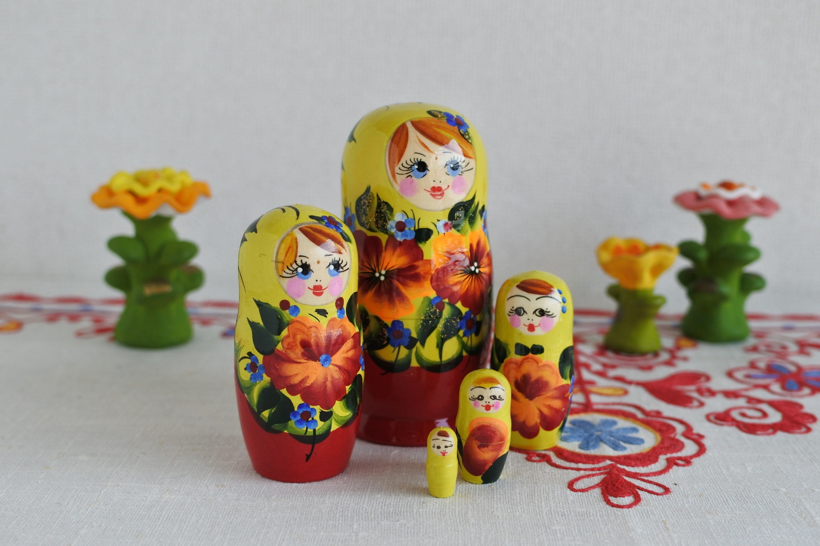 マトリョーシカ ロシアの入れ子人形 ロシア民芸品 ロシア雑貨いりえの