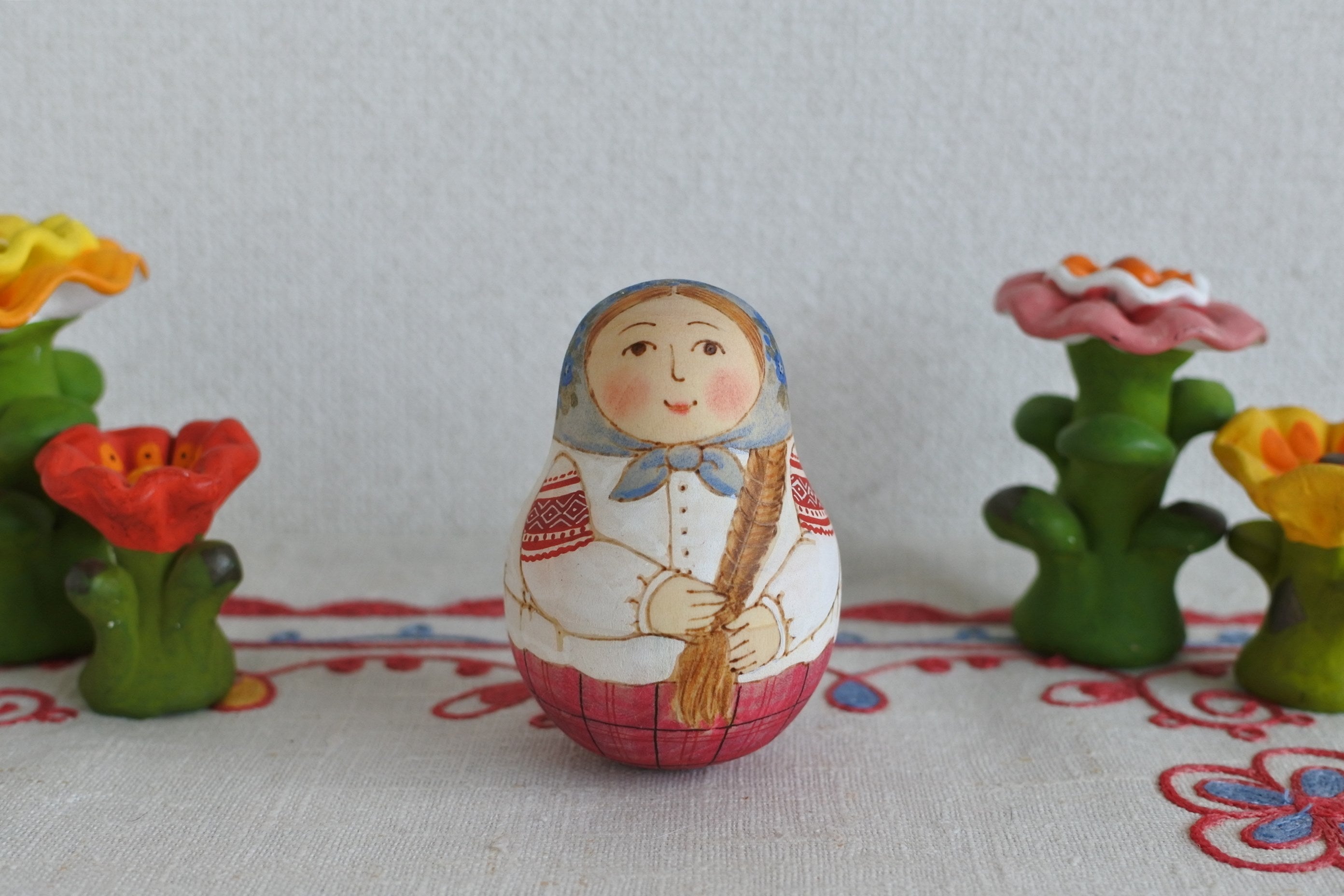 作家ものマトリョーシカ ロシア人アーティスト ロシア雑貨いりえの