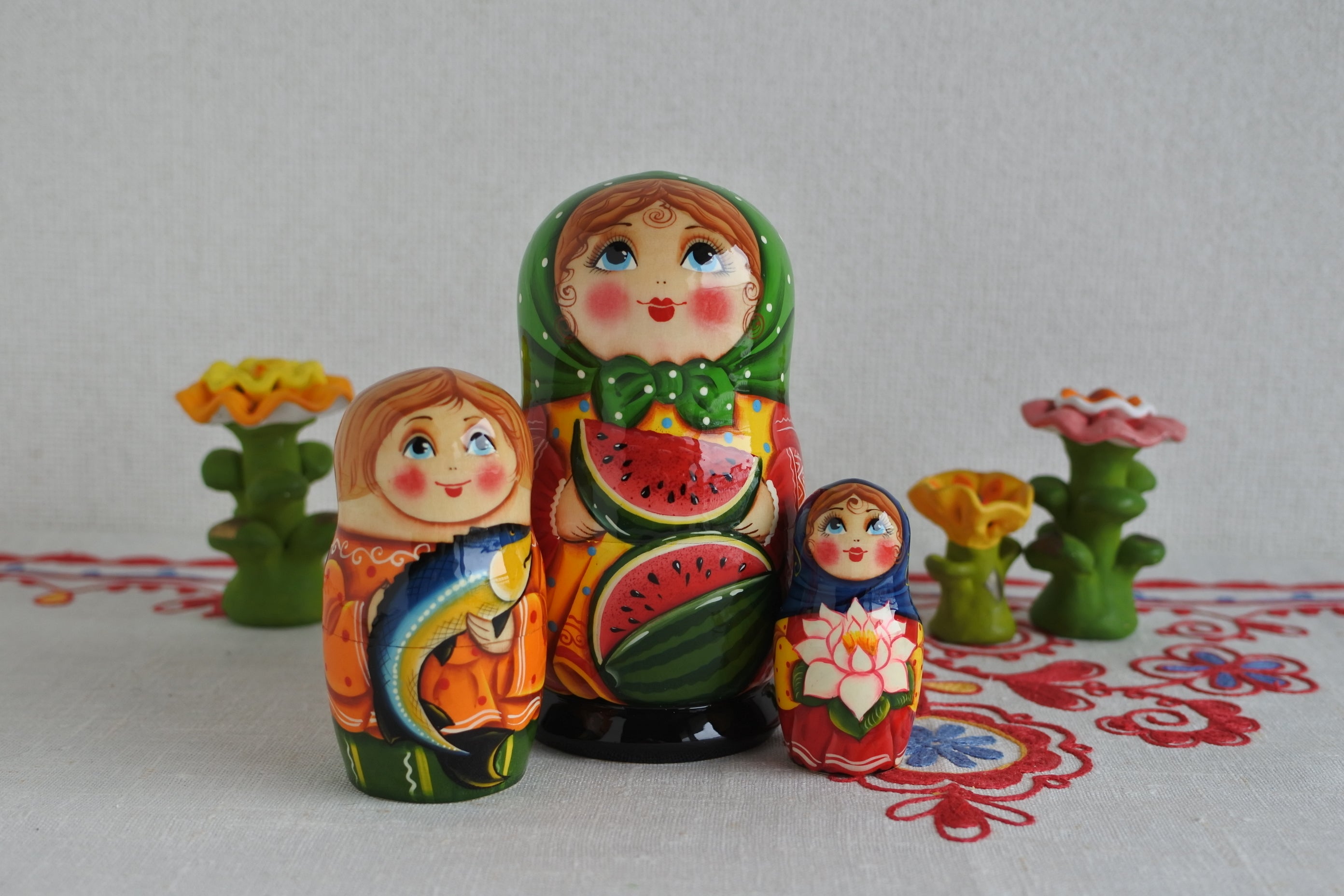 マトリョーシカ ロシアの入れ子人形 ロシア民芸品 ロシア雑貨いりえの