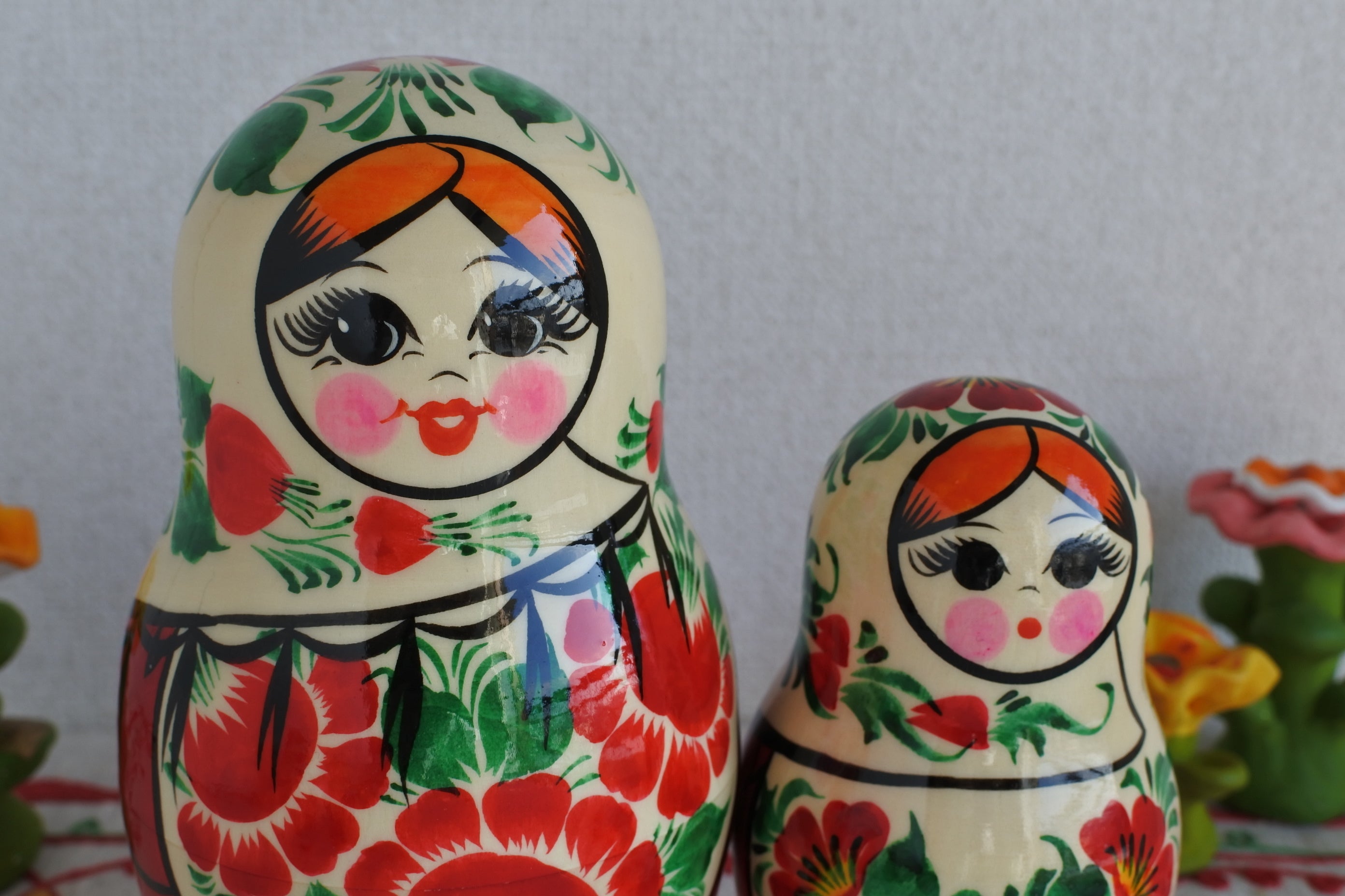 マトリョーシカ ロシア民芸品 ノリンスク 7ピース プラトーク ロシア