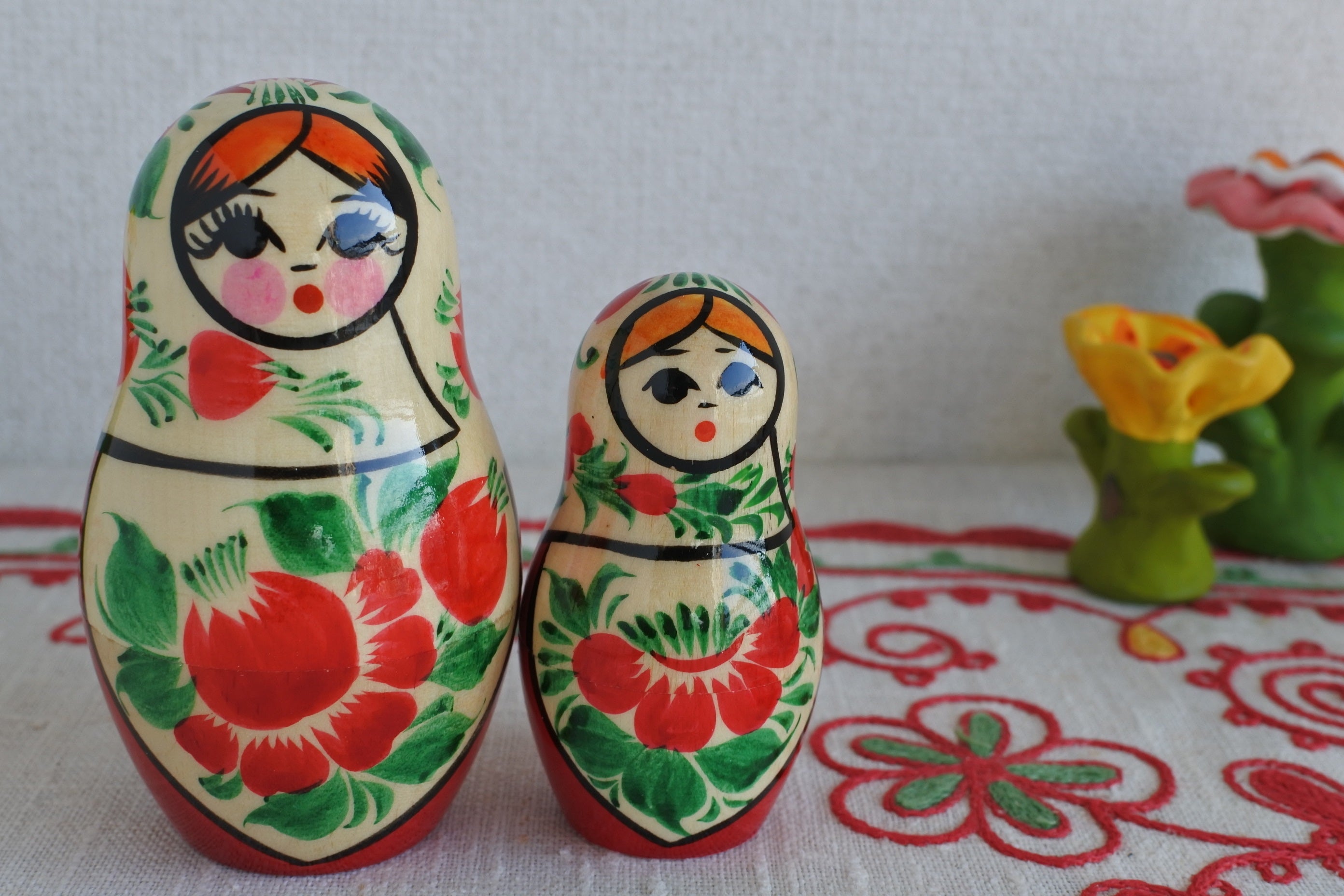 マトリョーシカ ロシア民芸品 ノリンスク 7ピース プラトーク ロシア