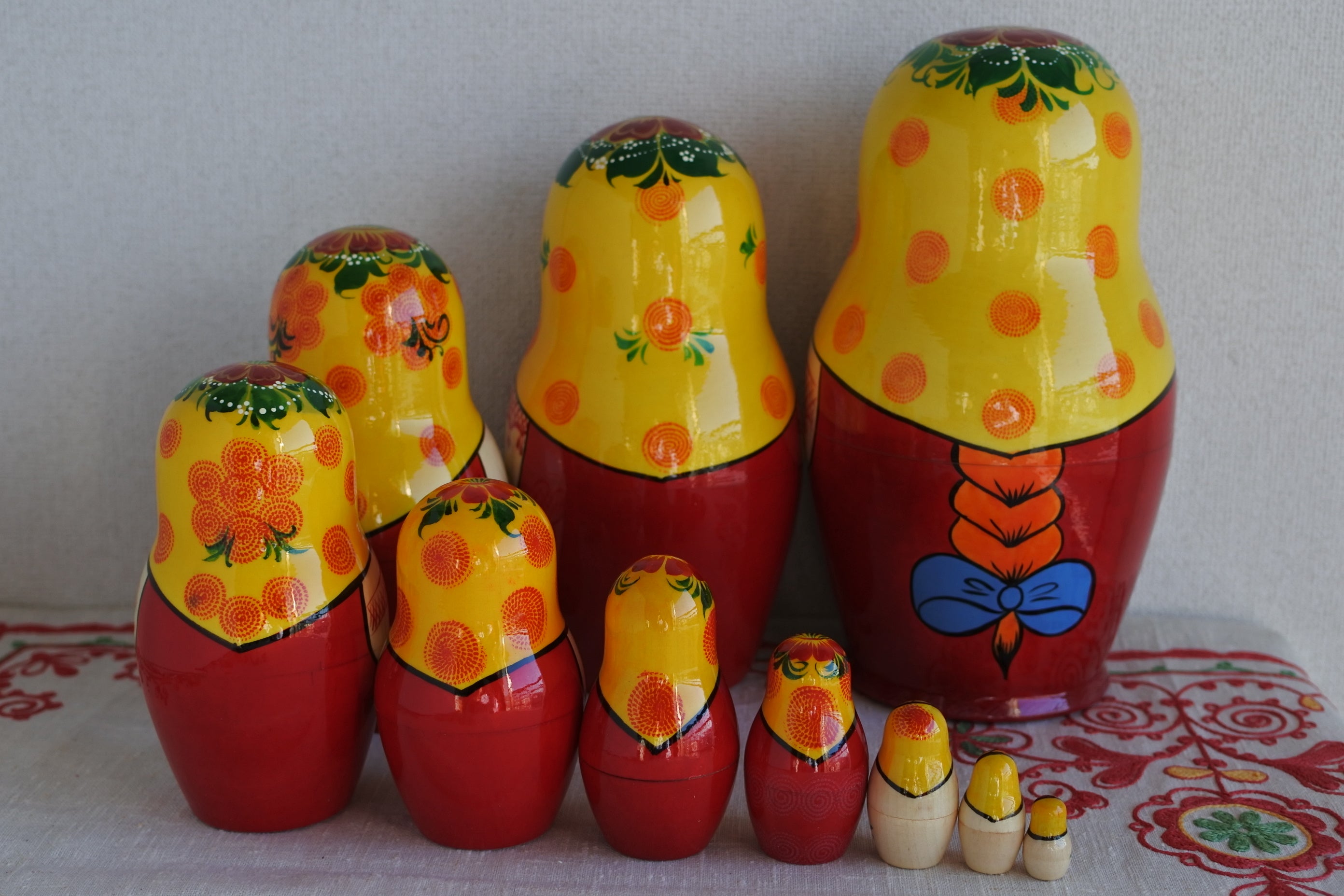 ロシア雑貨 マトリョーシカ 6P 7P 8P 10P 11P 12P ロシア各地の工房