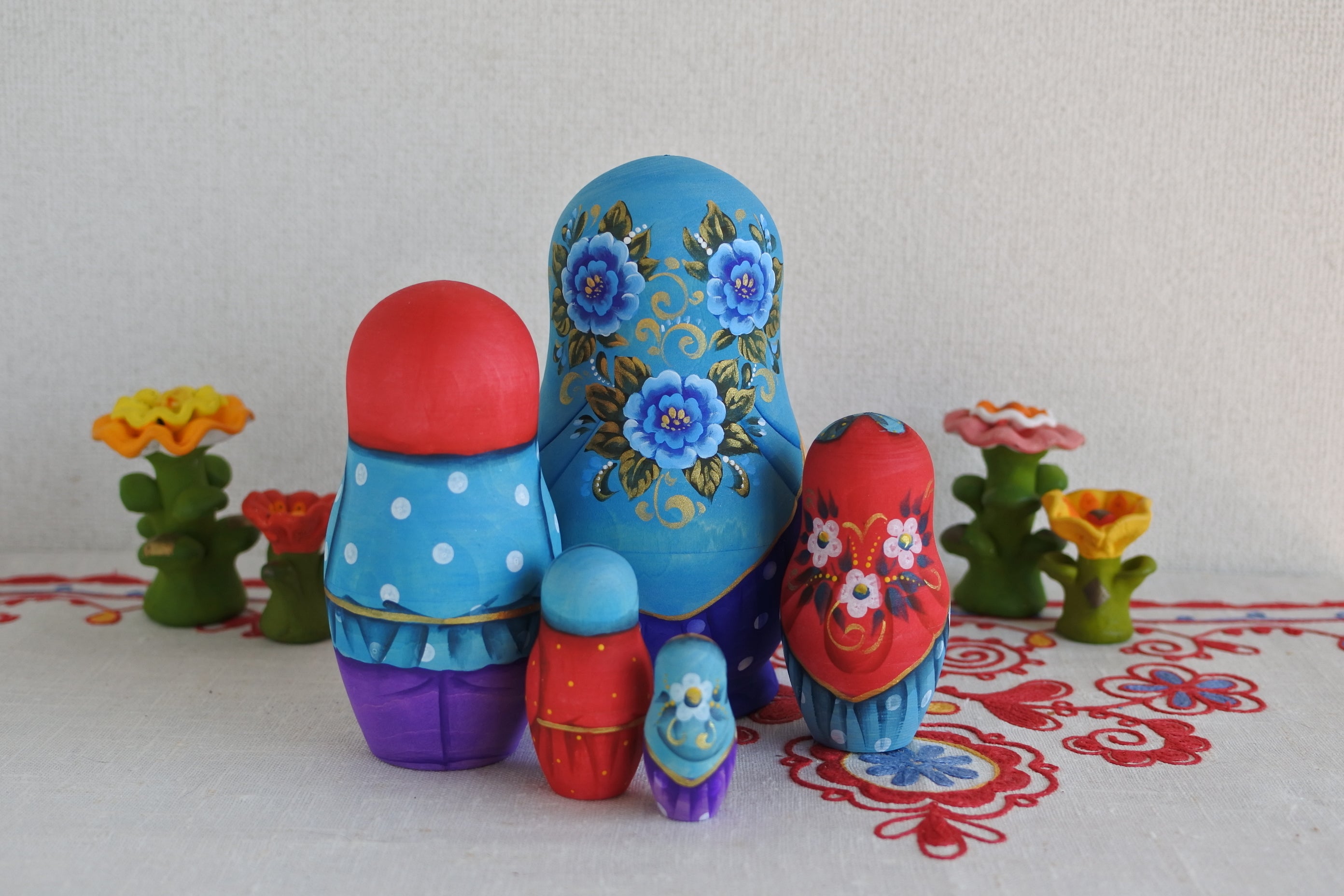 作家ものマトリョーシカ ロシア人アーティスト ロシア雑貨いりえ 作家ものマトリョーシカ ロシア人アーティスト ロシア雑貨いりえ