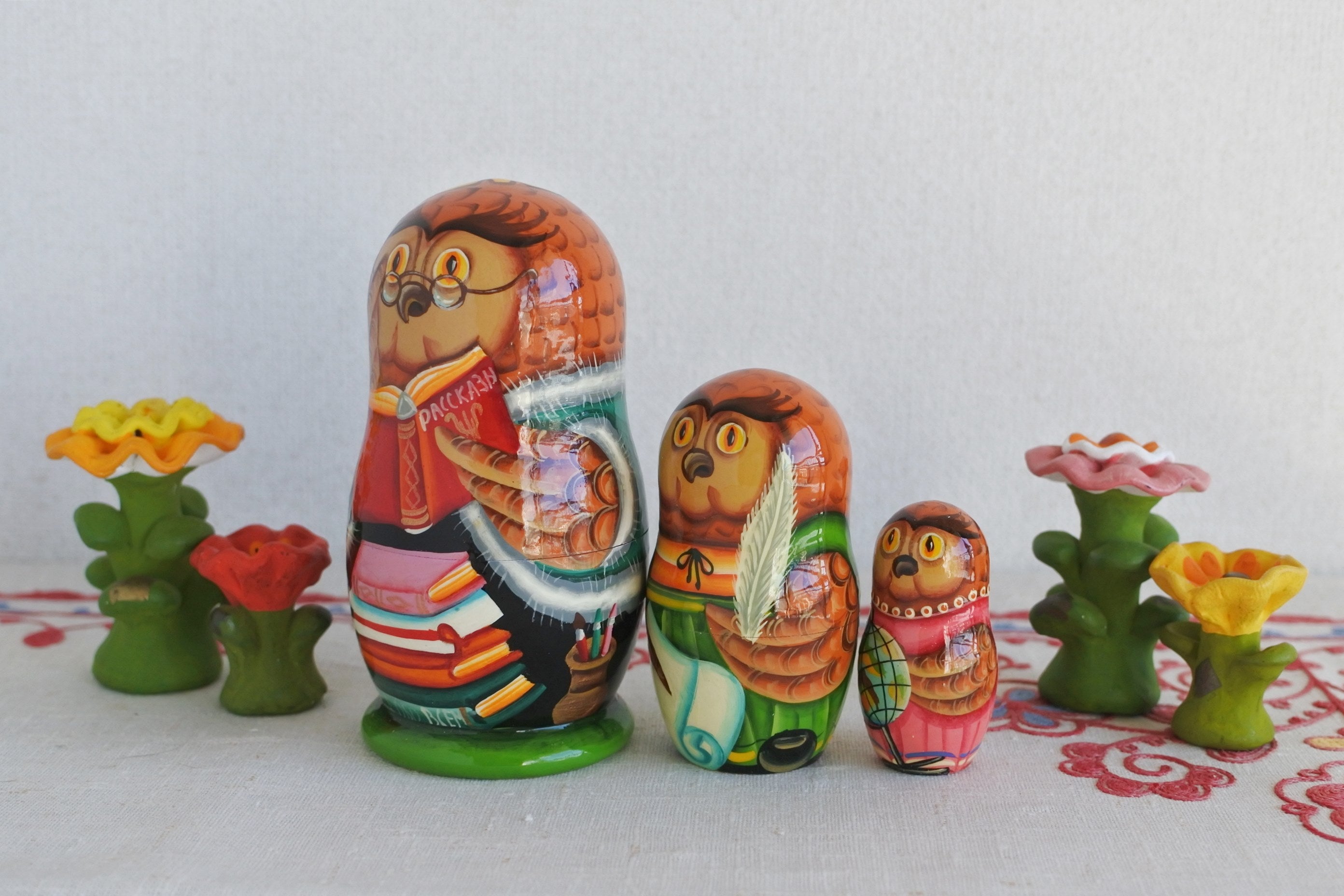 マトリョーシカ ロシアの入れ子人形 ロシア民芸品 ロシア雑貨いりえの