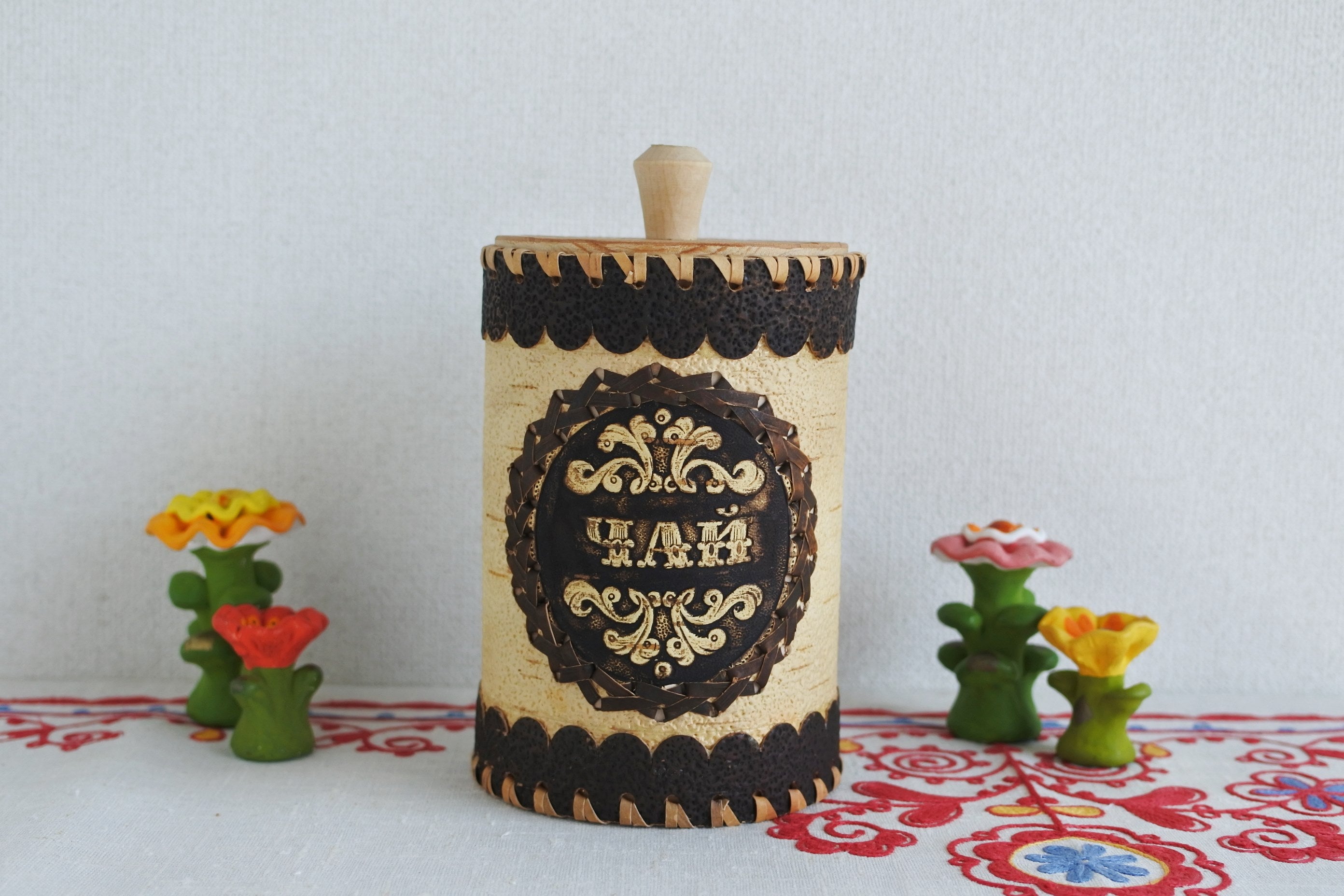 白樺細工ベレスタ 白樺樹皮 キッチン用品 スパイスセット