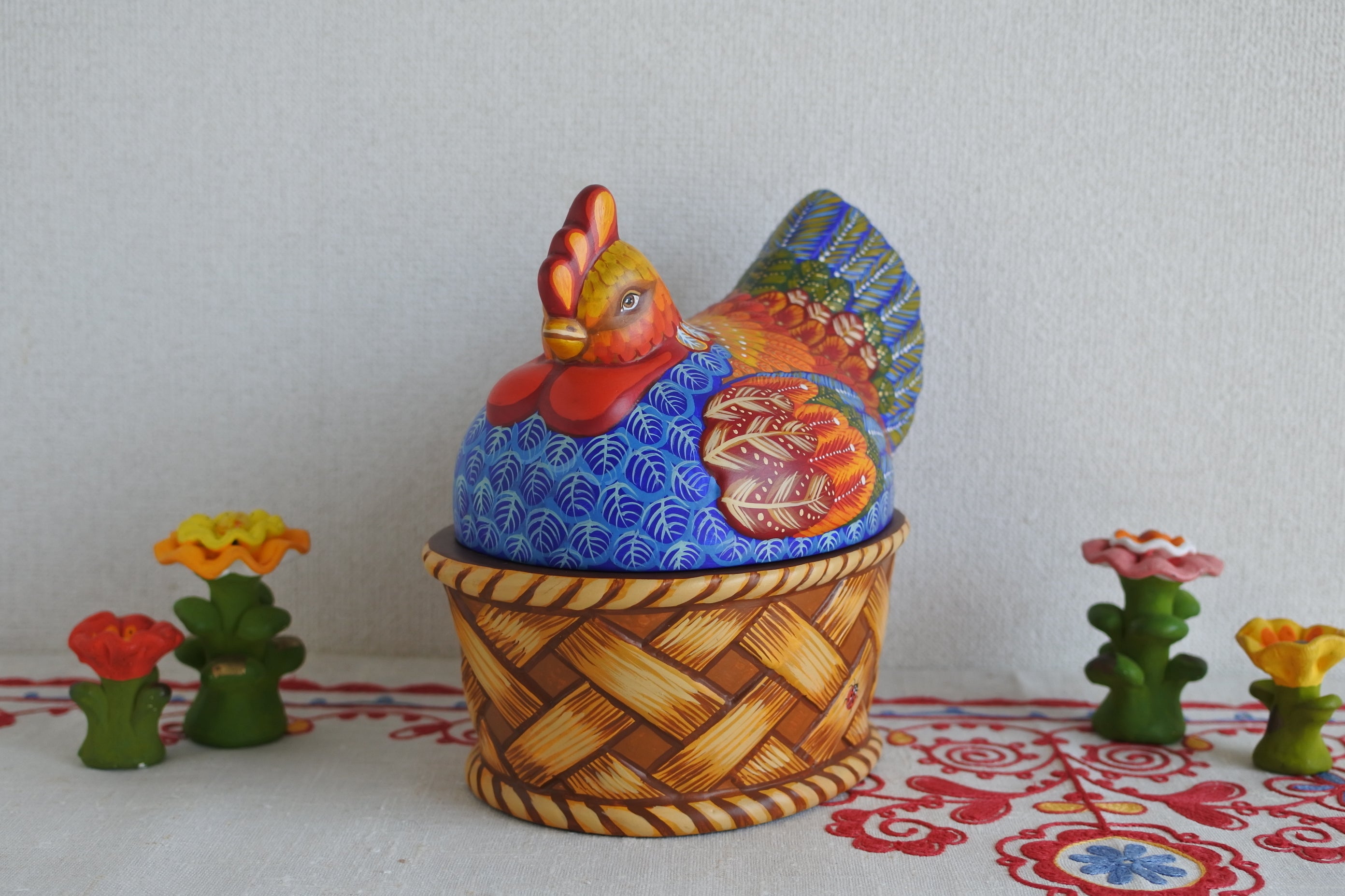 その他のロシア雑貨 ロシア民芸品 スパイスセット 起き上がりこぼし