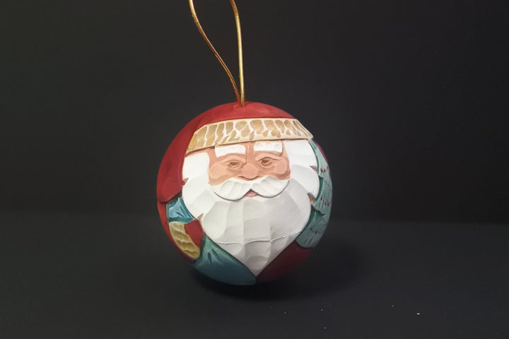 クリスマスボール　冬の使者ジェドマロース　カービング