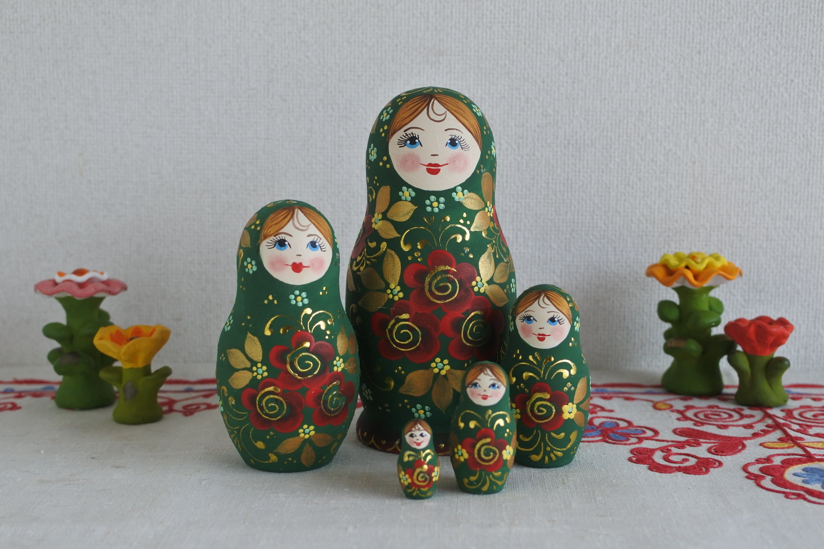 マトリョーシカ ロシアの入れ子人形 ロシア民芸品 ロシア雑貨いりえの