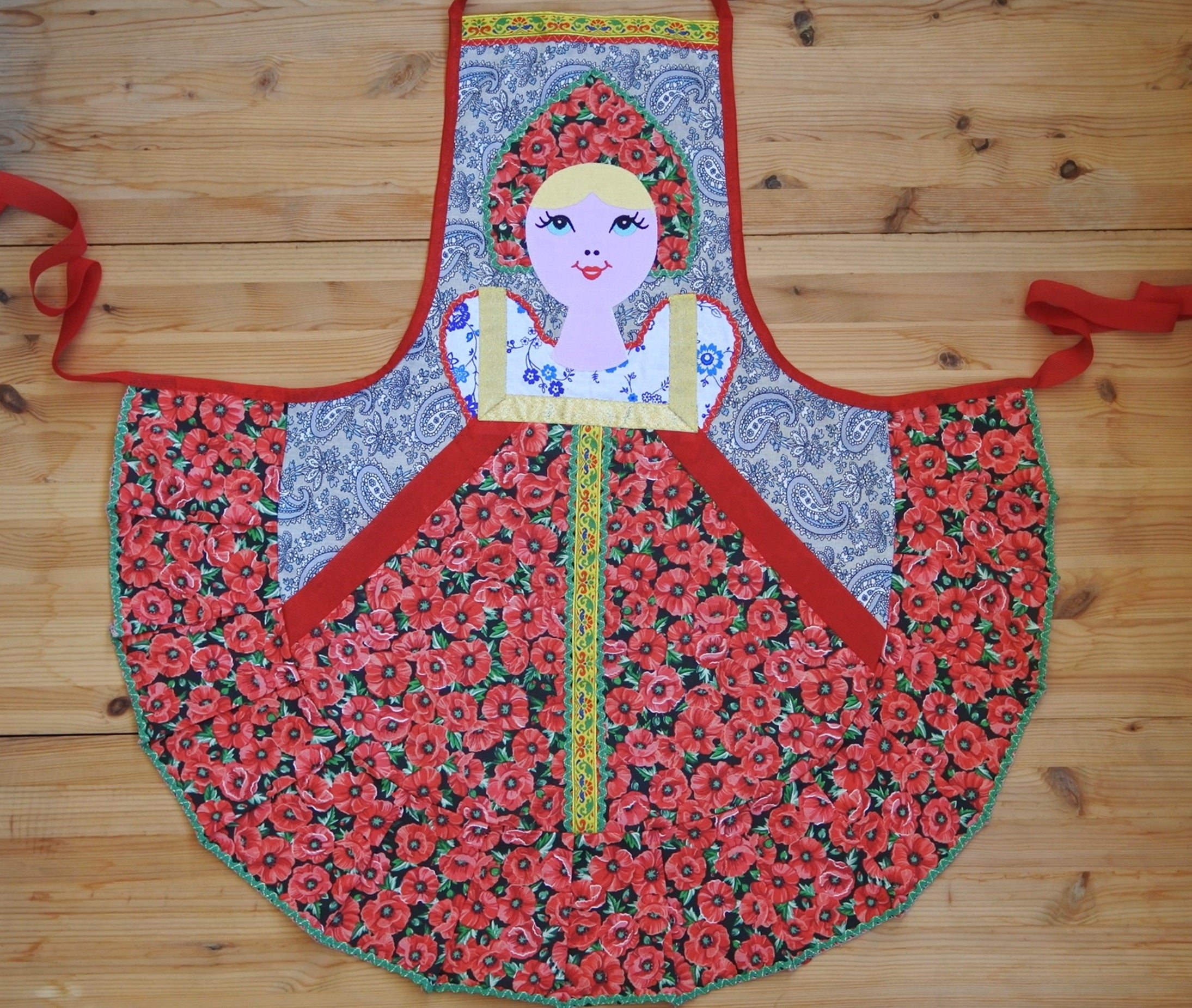 ロシア雑貨 ロシア民芸品 木の箱 木の人形 スパイスセット いりえの