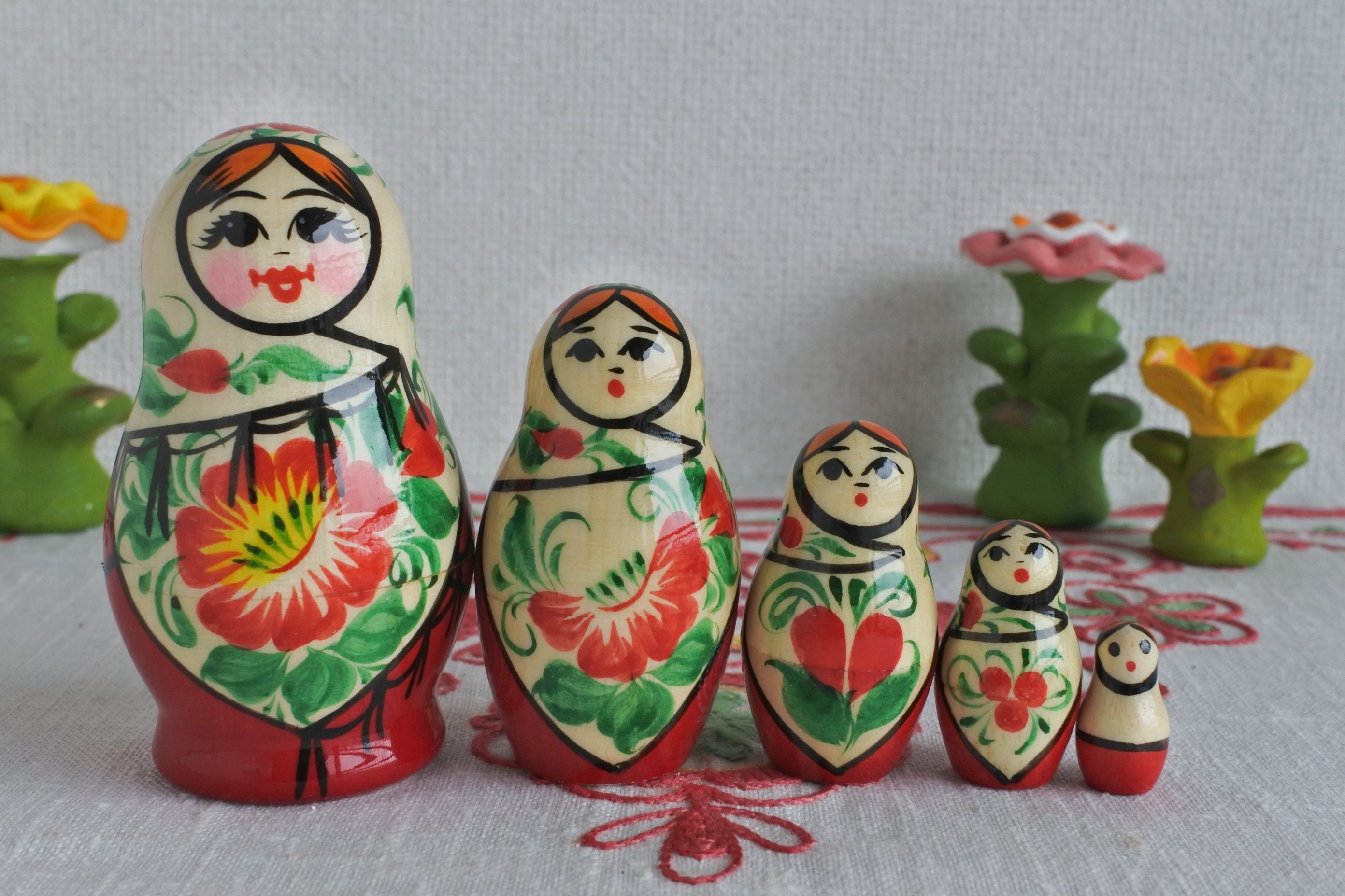 マトリョーシカ ロシアの入れ子人形 ロシア民芸品 ロシア雑貨いりえの