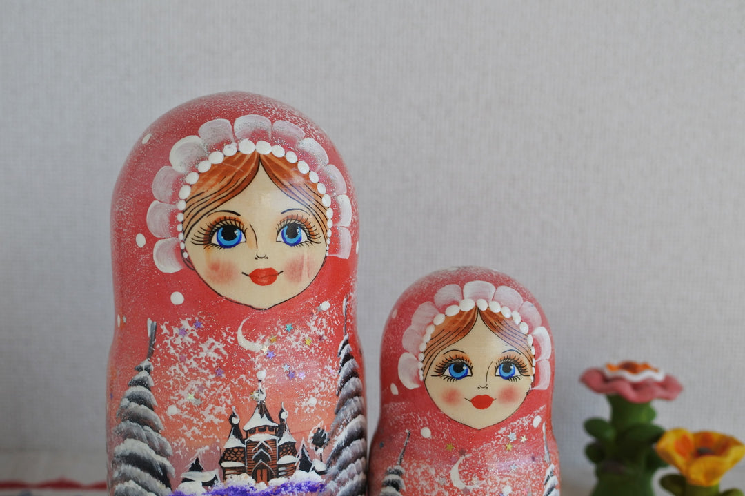 マトリョーシカ　雪原のトロイカ　5P