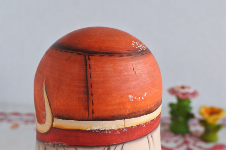 セリワーノワのマトリョーシカ　冬の暮らし　5P