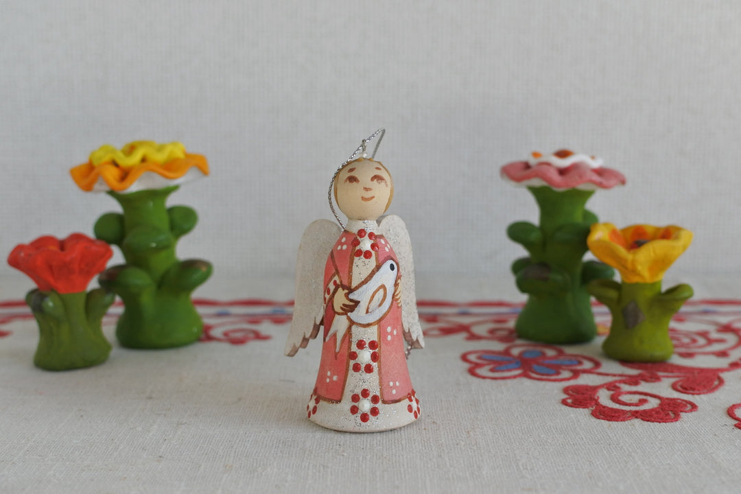 オリガ・アタジャーノワのクリスマスオーナメント　天使