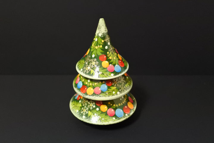 クリスマスツリーの起き上がりこぼし♪
