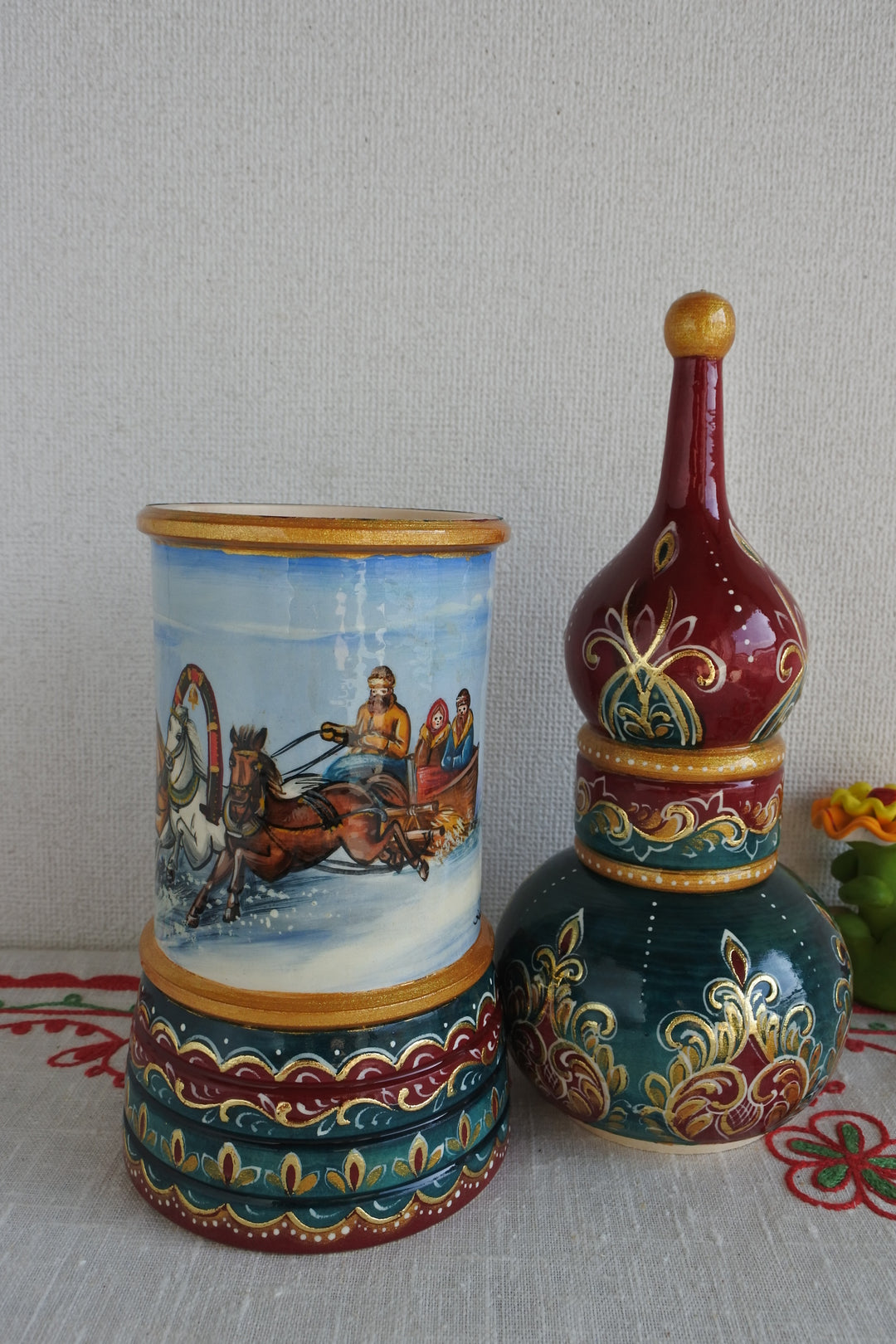 ボトルケース　雪原のトロイカ　WINE