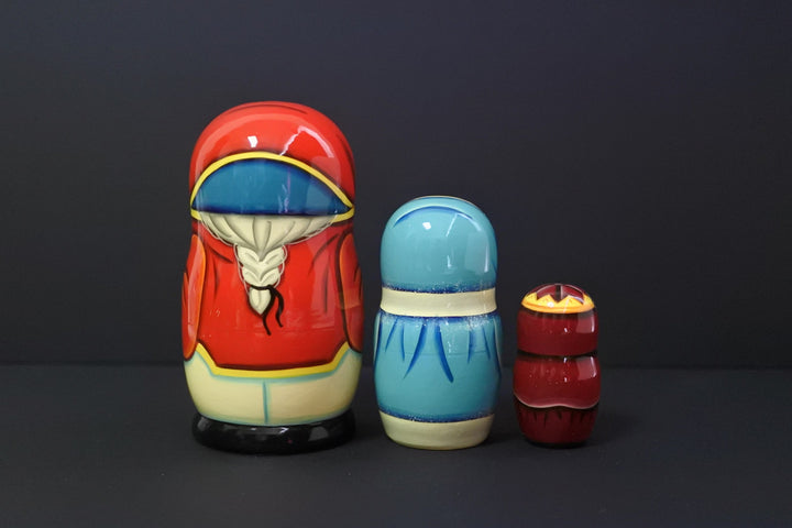 マトリョーシカ　くるみ割り人形3P