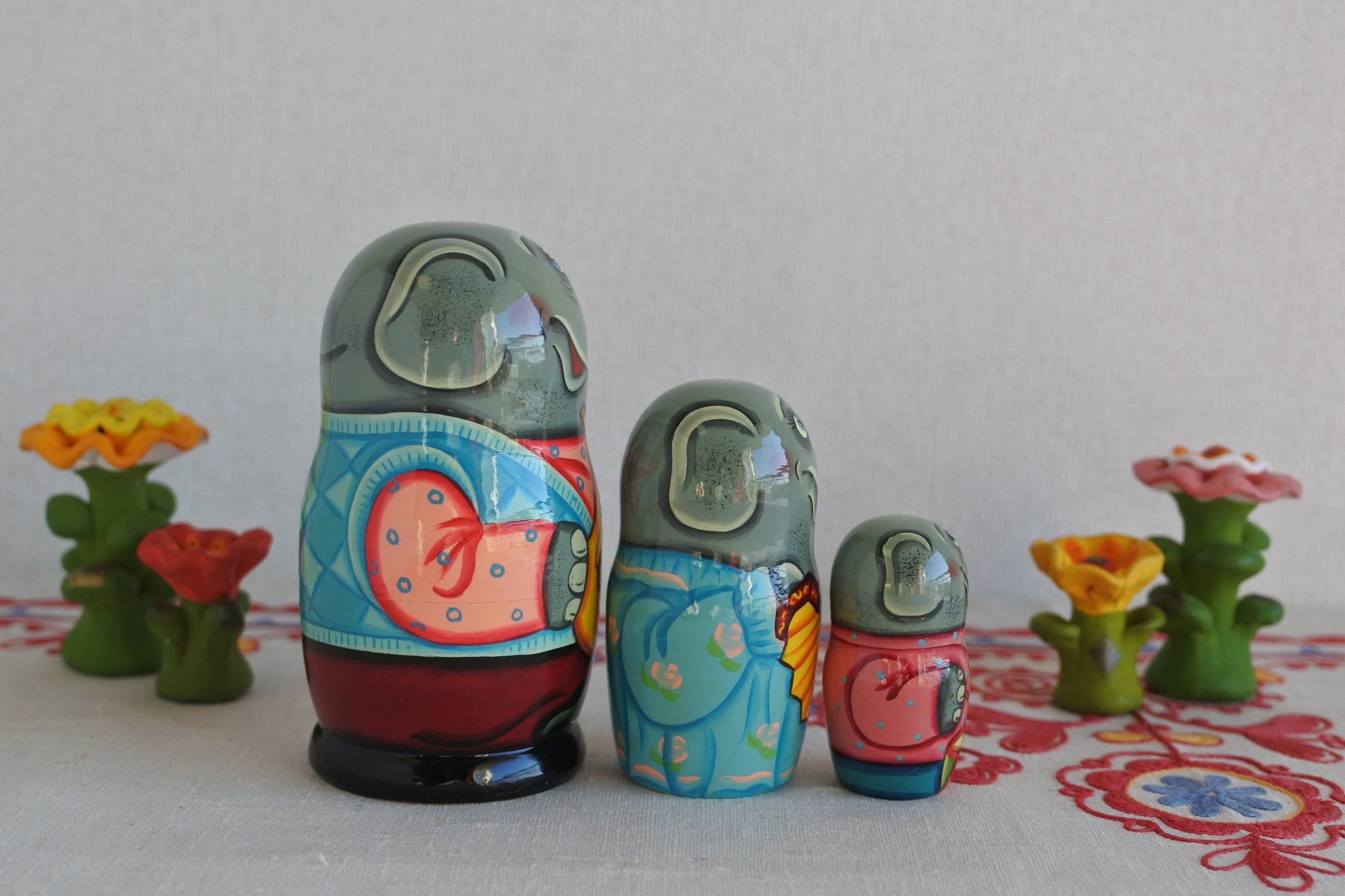 マトリョーシカ ロシアの入れ子人形 ロシア民芸品 ロシア雑貨いりえの