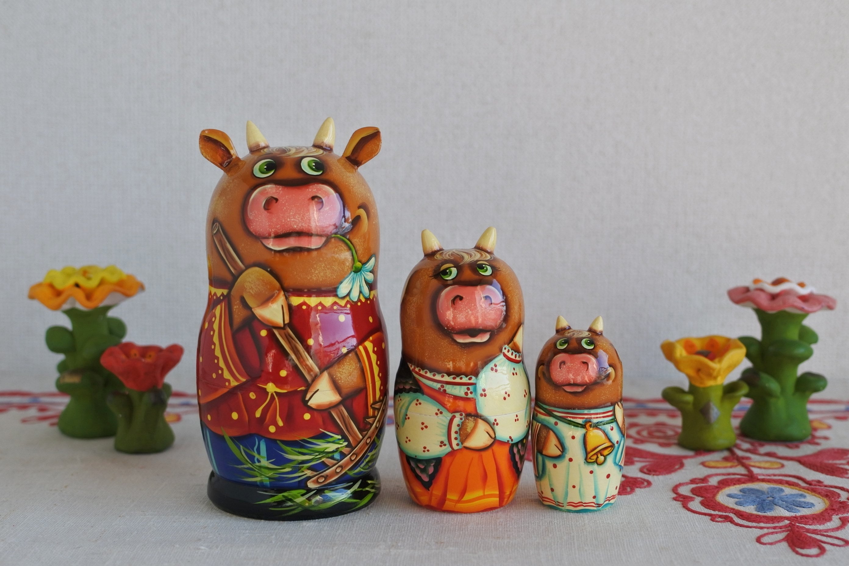 マトリョーシカ ロシアの入れ子人形 ロシア民芸品 ロシア雑貨いりえの