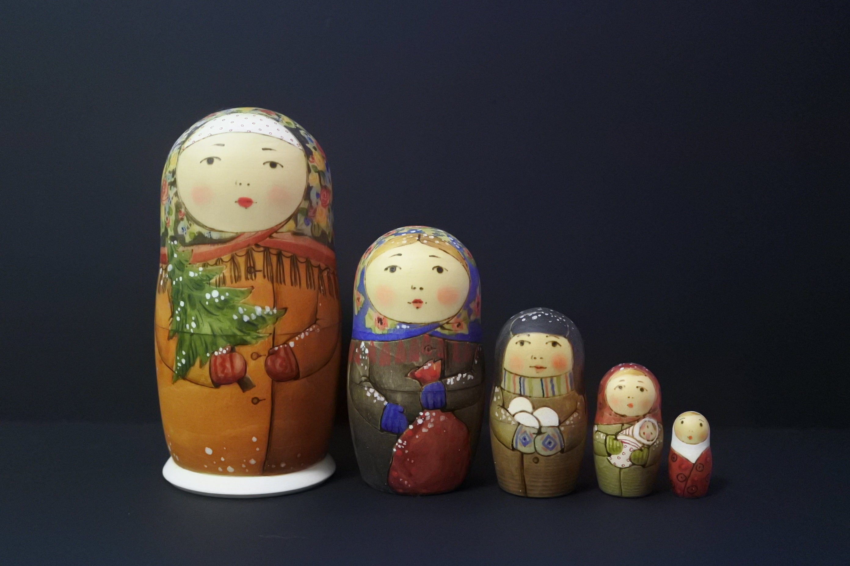 ロシアのクリスマス 冬の使者 ジェドマロース 厳寒爺さん