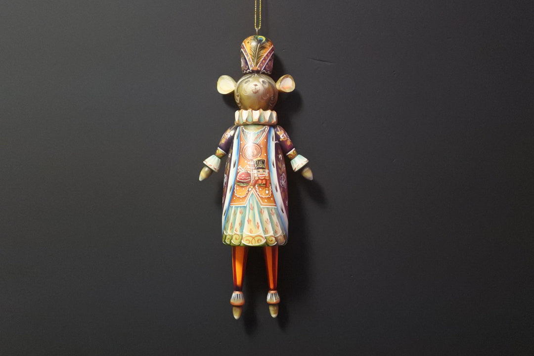 クリスマスオーナメント　くるみ割り人形ネズミの王妃様