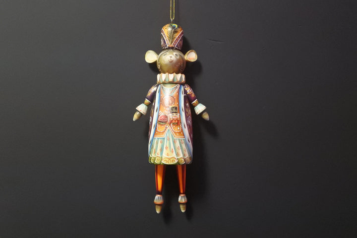 クリスマスオーナメント　くるみ割り人形ネズミの王妃様