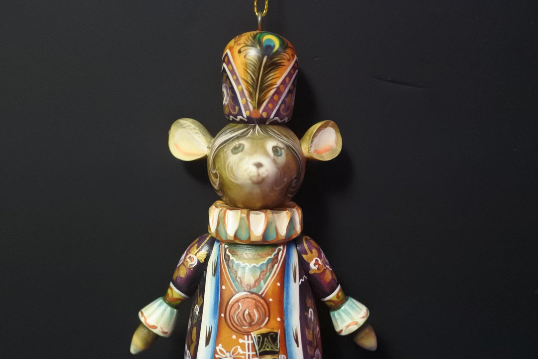 クリスマスオーナメント　くるみ割り人形ネズミの王妃様