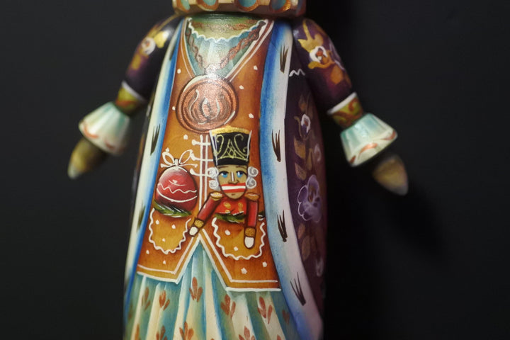 クリスマスオーナメント　くるみ割り人形ネズミの王妃様