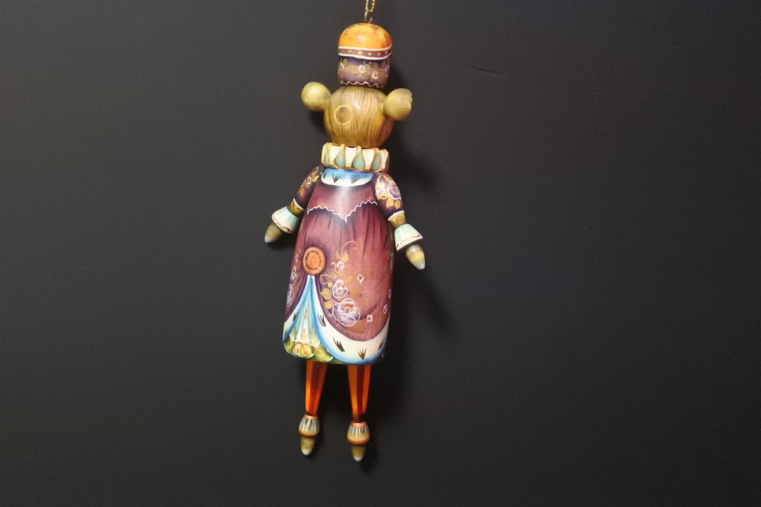 クリスマスオーナメント　くるみ割り人形ネズミの王妃様