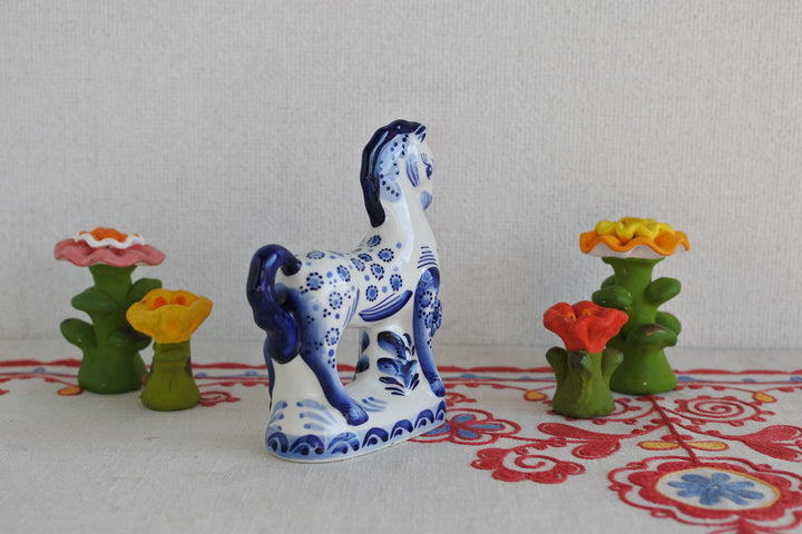 グジェリ陶器　馬　2026午年　まほうの馬