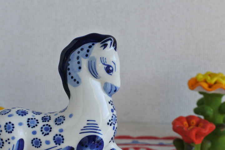 グジェリ陶器　馬　2026午年　まほうの馬