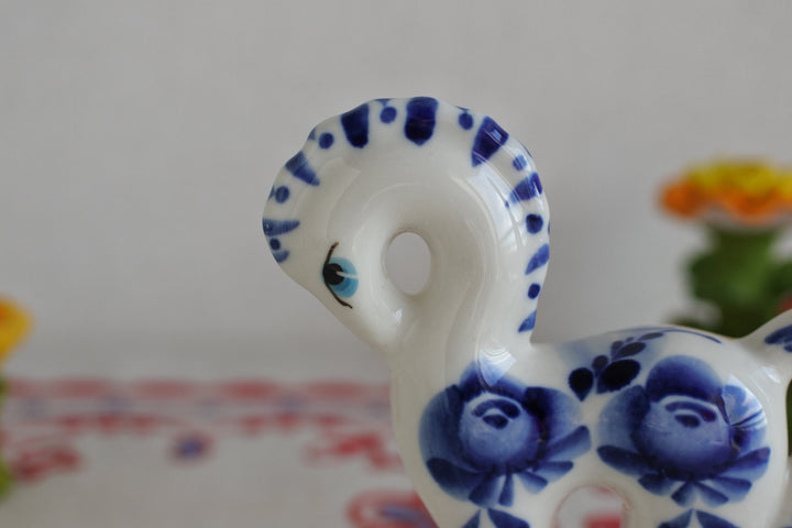 ベショーリ陶磁器工房　藍の馬　2026干支午