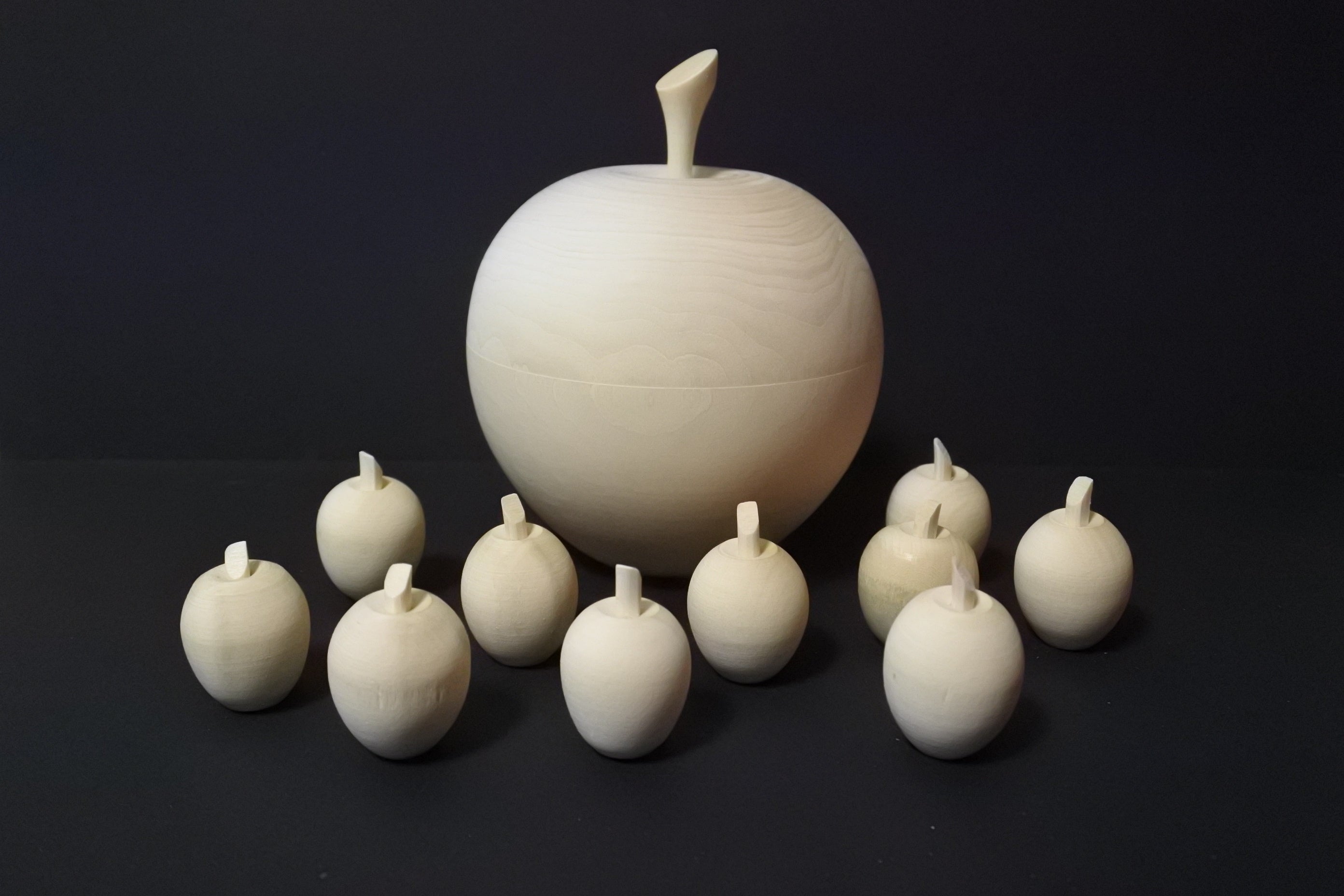 白木 ロシア雑貨 マトリョーシカ オリジナル作品 ハンドメイド 工作 い