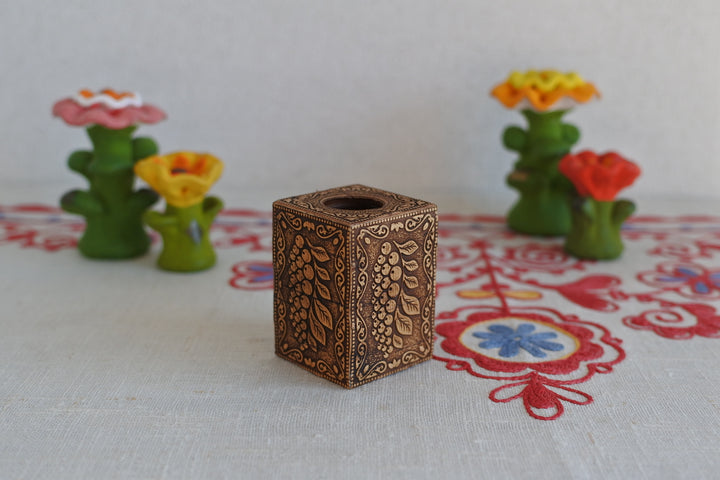 白樺細工ベレスタ　楊枝立て　ななかまど