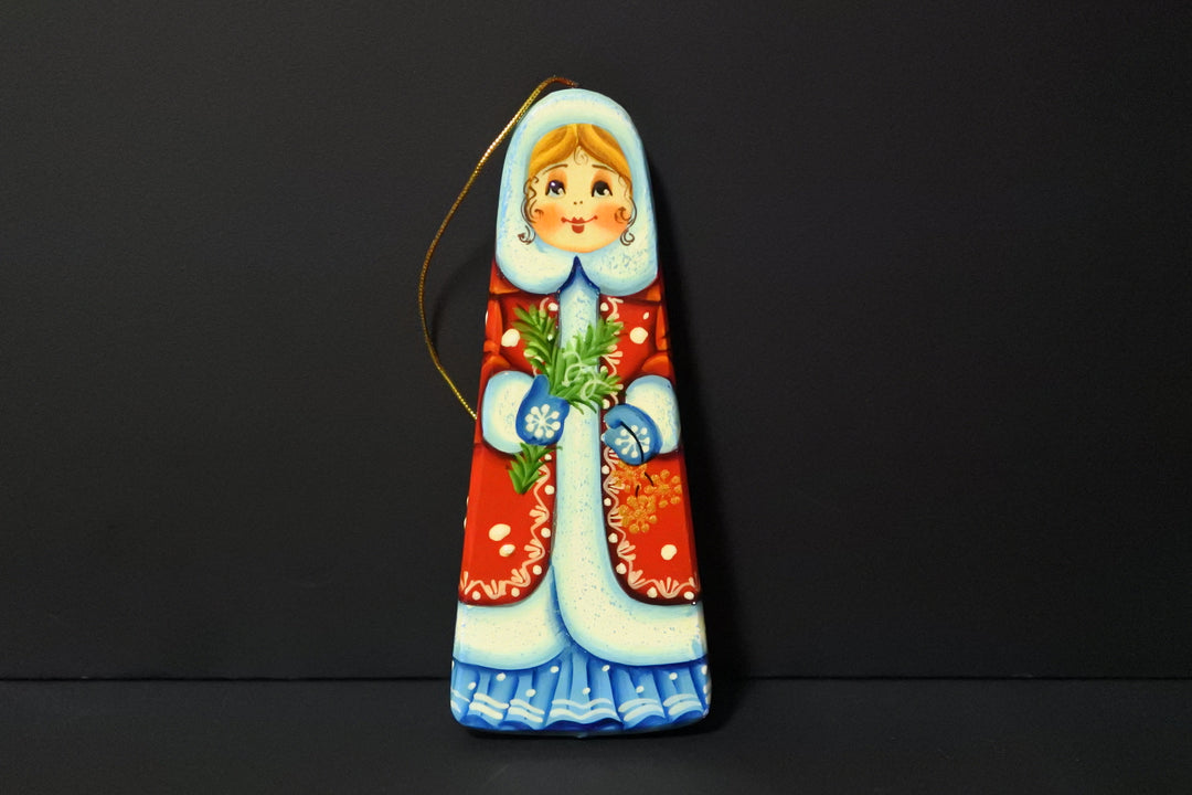 クリスマスオーナメント　スニェグーロチカ　赤いコート