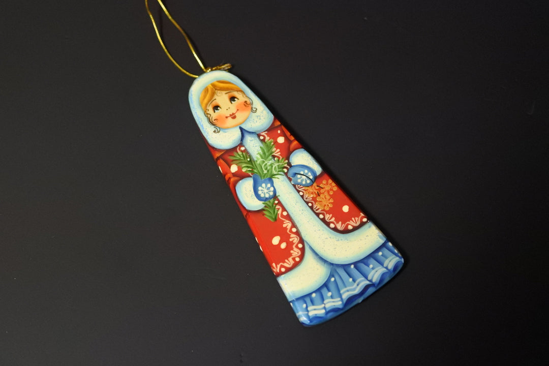 クリスマスオーナメント　スニェグーロチカ　赤いコート