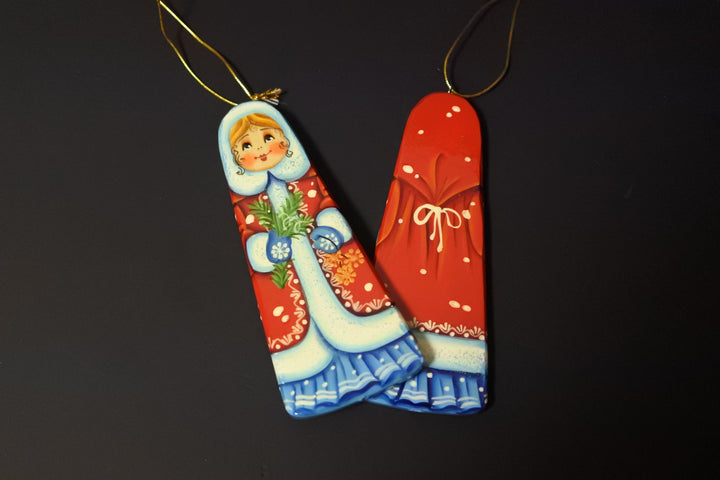 クリスマスオーナメント　スニェグーロチカ　赤いコート