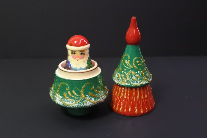 クリスマスマトリョーシカ　クリスマスツリー　4P